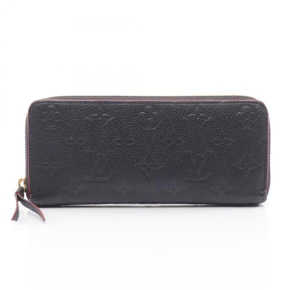 Louis Vuitton Portefeuille Clemence Round Long Wallet in Monogram Empreinte L...